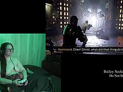 Naked BBW Plays Deadspace Part 9