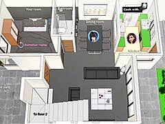 Teen Rides Hard in Cowgirl Game with All House Girls in Creampie Scene