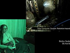 Naked BBW Plays Deadspace Part 9