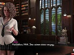 ebony girl stays with shaved pussy