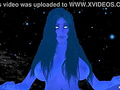 3d giantess fantasy girl teases in pov cowgirl style