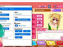 cute anime girl vtuber plays crush crush uncensored, wanna see?