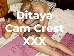 ditaya's big ass pounded by muscular bodybuilder