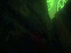 Sexy Ebony Chipkechip Rides BBC in Homemade Video with Big Tits Bouncing and Wet Pussy Action in Cowgirl Position.