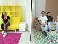 Spanish Babe Nelia Estrada Milks Every Cock Dry.