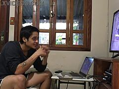 Ela Me Encheu O Saco Pra Foder Na Hora Do Jogo Entao Meti A Pica Com Forca