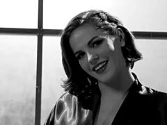 bobbi s masturbates in a corset and stockings