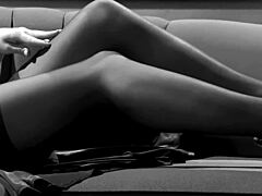 bobbi s masturbates in a corset and stockings