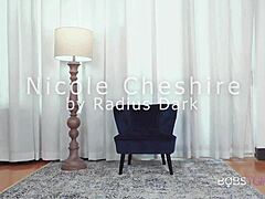 Blonde tgirl crossdressing and masturbating solo! Horny for Nicole on Bobs Tgirls!