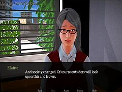 Blonde 3D Cartoon Babe Dominates in Erotic Anime Scene