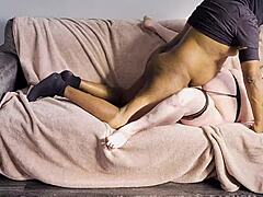 Fat ass BBW rosie belle fucks BBC in doggystyle and cowgirl