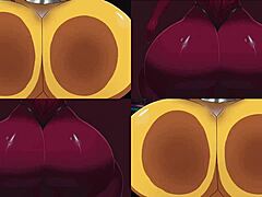 Foxy ass and chica boobs in anime.