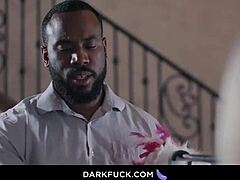 Does This Blonde Love Big Black Cock?