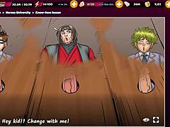 hentai heroes university with big tits and orgy fun