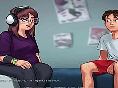 summertimesaga got me hooked on chubby girl sex with headphones on, so wild!