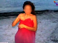 My first beach video with a stranger turns steamy