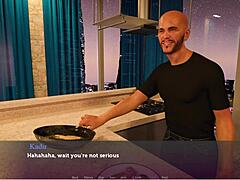 prison guard with huge cock in anime 😈.