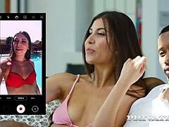 Horny Anya Krey and Scarlett Share Big Black Cock