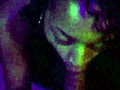 Black Guy Cums in Mouth After Fucking in Party Bathroom