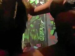 Black Guy Cums in Mouth After Fucking in Party Bathroom