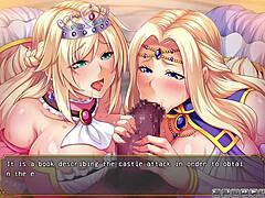 Queen in anime game with english subtitles.