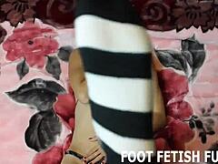 Amazingly Sexy Feet Displayed in Femdom POV Session