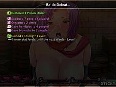 Thick white girl pounded in hentai prison