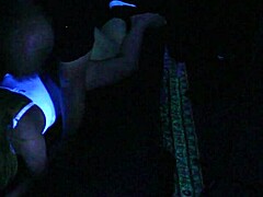 Carrie Blacklight Main Event Under Black Lights