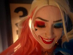 Harley Quinn’s pink pussy wrecked by Joker, wow!