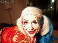 Harley Quinn’s pink pussy wrecked by Joker, wow!