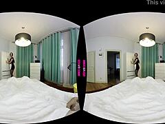 The maid in costume rides your cock for a tip in this pov blowjob scene.