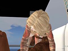 Afternoon Delight With Cartoon Pussy And Ass In 3D Sex