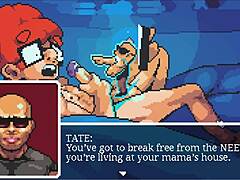 Muscular girl sucks my cock after gym 😍