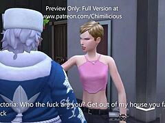 santa fucks a naughty girl bent over doggystyle