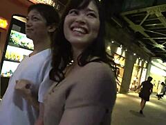 Japanese Clubber in Wild 3P Raw Sex Marathon