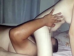 who doesn't love sitting on husband's face and making him suck wet pussy?