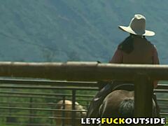 Cute Brunette With Big Boobs Gets Fucked Publicly Outside In Car.