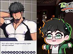 Straight Man's First Gay Encounter with Muscular Bodybuilder Hentai Twist