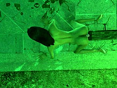 霍莉辐射4户外假屌狂玩