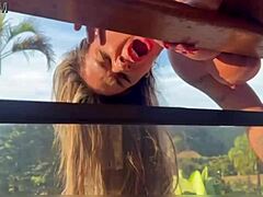 Married Woman Waits To Fuck Muscular Handyman