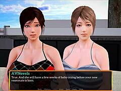 my new stepfamily adventures in this game 😊