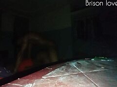 brought her home from the club to fuck her with no lights