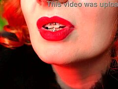 I Feel So Powerful As Lipstick And Fur Fetish Goddess Arya Grander