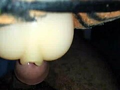 I'm masturbating with this toy, feeling so good as it vibrates against me