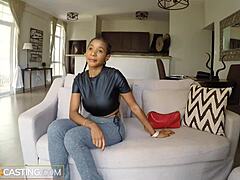 Yo, this tight black milf pussy got drilled hard at African casting! 😱