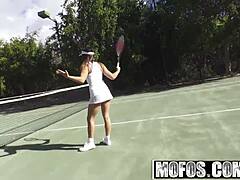Sara Luvv's Naughty Tennis Lesson POV