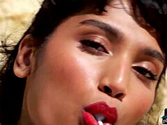 I'm an Indian milf with big natural tits, watch me solo for Playboy