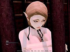 Exploring the harem hotel in this erotic game.