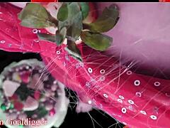 Intense food porn with financial domination and masturbation