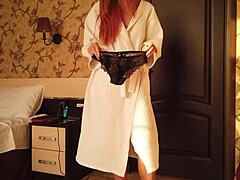 Try On Panties in POV Holiday Romance!